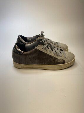 P448 Womens John Roccia Suede Sneakers Sz 7